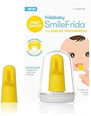 FridaBaby Baby's First Toothbrush with Case, 3 Months +