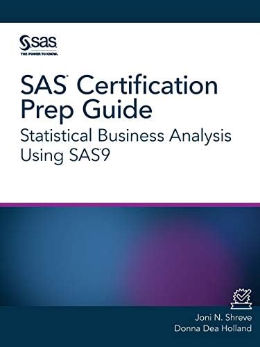 Amazon.com: SAS Certification Prep Guide: Base Programming for SAS