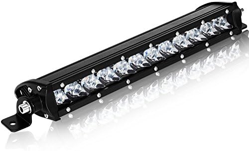 WERISE L2 12.6" 60W Led Light Bar Spot Head Lamp Combo Beam Work Light Pickup Bumper Car Driving Lights Fog Lamp SUV ATV Offroad Lighting Waterproof - 2 Yr Warranty