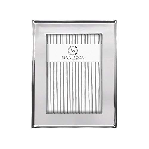 Signature 5X7 ENGRAVABLE Frame | Silver | Brillante | Frames | ENGRAVABLE Frames | Recycled SANDCAST Aluminum | Handmade in Mexico