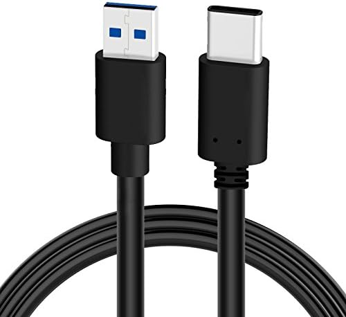 3.28ft Type-c USB 3.0 Cable USB-A Male to USB-C 3.1 Gen2 Cable Quick Charger Sync Data Cable Cord (Black)