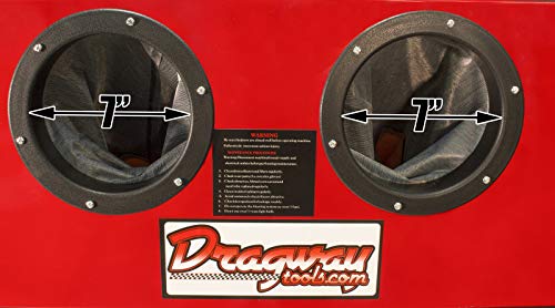Dragway Tools Model 90 Sandblasting Cabinet with Gun and Nozzles