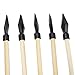 SGS® 10 Piece Wooden Arrows with Rubber Tip 21