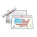 SCRATCH MAP of USA Small Size 11.7x16.5in Personalized Map with States and Major Cities | Perfect Travel Gift to Track Your Adventures | Scratch off Map SOLD BY LUCKIES - INVENTORS OF THE SCRATCH MAP CONCEPT