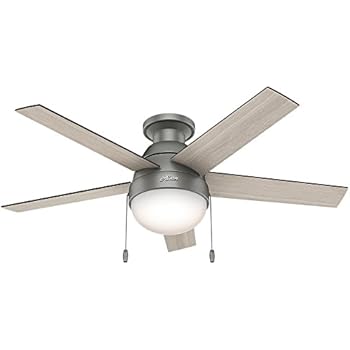 Casablanca 59022 Isotope Fan Brushed Nickel 52 Flush Mount