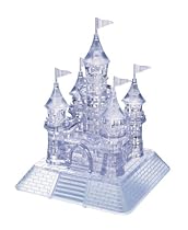 Original 3D Crystal Puzzle - Deluxe Castle Clear
