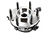 Prime Choice Auto Parts HB613190PR Front Pair 2 Wheel Hub Bearing Assemblies 6 Stud