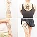 COKOHAPPY 6 Sheets Temporary Tattoo for Men Women Arm Shoulder Sanskrit Lotus Dream-Catcher Phoenix Totem Mandala