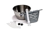HOLEY Machine Accessory Kit for ChocoVision Revolation V (contains Bowl, Holey Baffle with Clip, 3-Pack of Scrapers, 2 Knobs, Baffle Brush)
