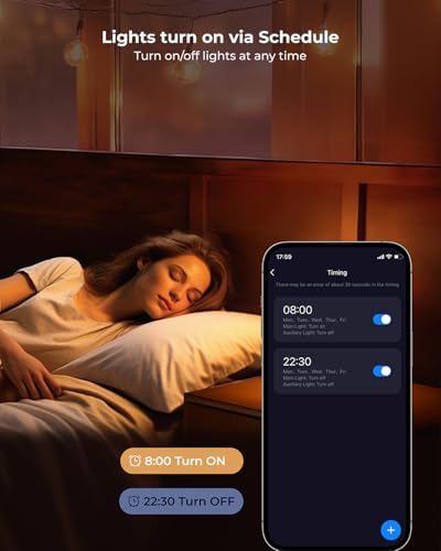 Matane Smart Ceiling Light RGB, LED Ceiling Light Dimmable 24 W, 16 Million DIY Colours, Compatible with Alexa & Google Assistant, RGB Ceiling Light LED for Living Room, Bedroom, Children's Room
