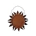 Metal Sunflower Bird House for Outside Hanging Decorative Hand-Painted Birdhouse Yard Garden Decor 12