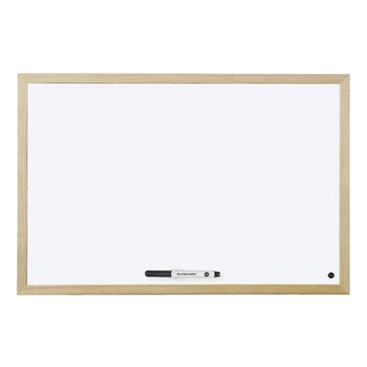 Bi-Office 152662 - Melamined whiteboard Wood Frame 45x60cm