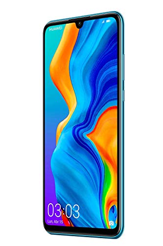 Huawei P30 Lite (Peacock Blue) ohne Simlock, ohne Branding, ohne Vertrag, deutsche telekom
