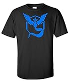 Pokemon Go Team Mystic Black Shirt (X-Large)