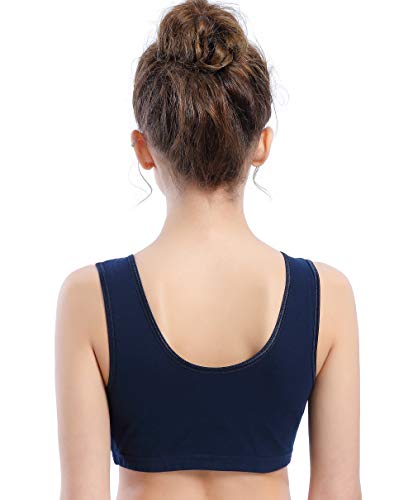 CAKEY Maternity Nursing Sleep Bra Tank for Breastfeeding/Pregnancy (Medium, Burgundy+Navy+charcoal/3pcs)