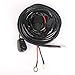 Senlips Light Bar Universal Wiring Harness, 10ft 12V 40A Wiring Harness Kit, Relay ON/OFF Mouse Switch for Off Road Led Bar Driving Fog Lamp within 300watt(1 lead)
