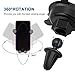 Air Vent Phone Holder for Car-Replaceable Clamps for Big Phones, Vent Clip & Dashboard Suction, 360° Rotation Gravity Phone Mount & Cradles for iPhone XS/Max/X/8/8Plus/7/7Plus/6s/6P/5S,Galaxy S5/S6/S7