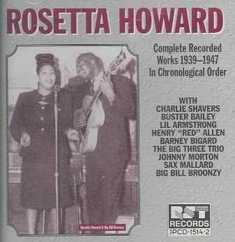 Rosetta Howard - Complete Recorded Works 1939-1947 - Zortam Music