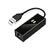 IIEasy External 56K V92 USB Dial-Up Fax Modem Compatible for Windows 10/8 / 7