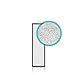 REPLACEMENT AIR FILTER - for Alen T500 Tower Air Purifier.
