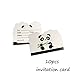 Panda-Monium Party Supplies Includes: Dinner Plates, Popcorn Boxes, Cups,Flags/Banner and Birthday Cake Topper Decorations