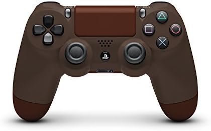 Brown and Metallic Brown Custom Painted DualShock 4