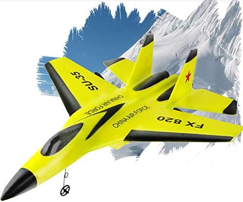 ZMH Children RC Airplane Toy Fight Fixed Wing RC Airplane FX-820 2.4G Remote Control Aircraft RC Drone gift for kids boy
