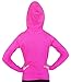 Zone Apparel Softball Women’s Hoodie T-Shirt – Laces - Large Pink
