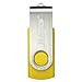 10Pcs 4GB 4G USB 2.0 Flash Drive Memory Stick Fold Storage Thumb Stick Pen Swivel Design Yellow
