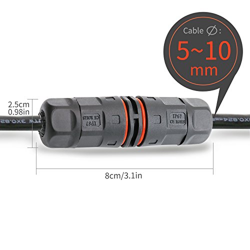 Junction Box Connector MYCARBON IP67 Waterproof Outdoor Electrical Box