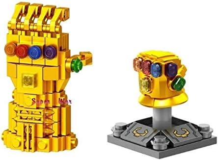 Thanos Infinity Gauntlet 2Pcs Set Building Blocks by A&M Prime Supplies