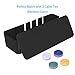 QICENT Cable Management Box Organizer USB Hub - Black