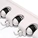 ONMIER 2 Pack Mop and Broom Holder wall mount Garage Organization Hanger Wall Mounted, Hanging Tool Organizer Storage Rack for Home Gard Yard Item - 5 Slots and 6 Hooks