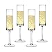 Champagne Flute Elegant Hand Blown Wedding Champagne Flutes Glasses Lead-free 4/pack