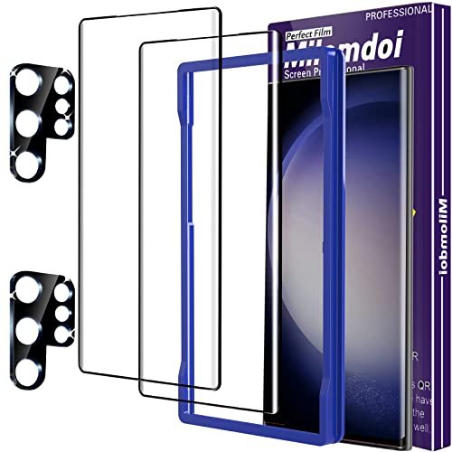 Milomdoi [3+3 Pack] for Samsung Galaxy S23 Ultra
