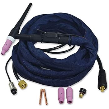 WP17 WP-17F 12-Feet 150Amp Tig Welding Torch Complete With Flexible ...