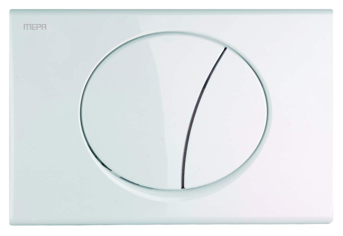 Mepa 421660 MEPAsun Actuator Plate, White, 2 Quantities, Type A31/B31, weiß