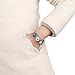 D EXCEED Women's Jewelry Gift Idea Etched Floral Crystal Rhinestone Stretch Bangle Bracelet 7