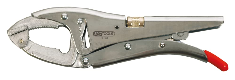 KS Tools 115.1038 85mm Self Grip Wrench with Wheel Adjustment