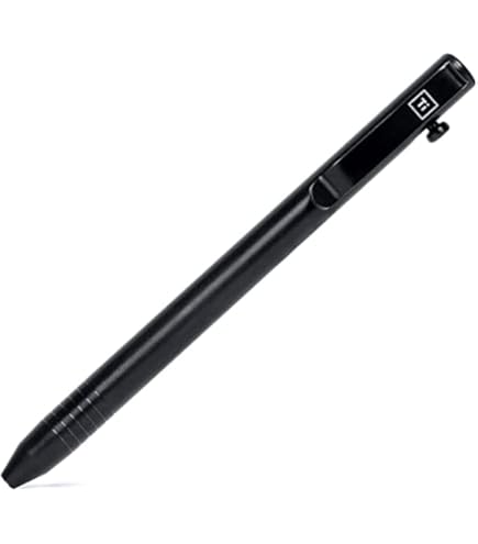 Amazon.com : BIG IDEA DESIGN Bolt Action Pen (Titanium DLC Black