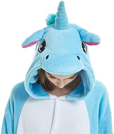 ABYED® Women's Adult Pajamas Ladies Unisex Fleece Animal Onesies Kigurumi Novelty Pyjamas Nightwear Costumes Halloween