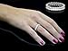 Orostar Emerald Cut Cubic Zirconia Eternity Band 2.00mm