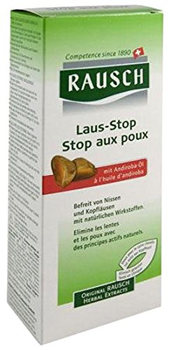 Rausch Laus-Stopp (befreit von Nissen und Kopfläusen, ist mild zur Kopfhaut, ohne Silikone und Parabene - Vegan), 1er Pack (1
