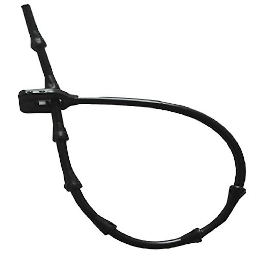 Merriway BH04483 (5 Pcs) Super Soft Adjustable Plant Shrub Tree Ties, 310mm x 4mm (12.4 x 5/32 inch) - Pack of 5 Pieces