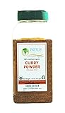 Indus Organic Authentic Indian Curry Powder Spice Blend (Medium Hot), 1 Lb Jar, Salt Free, Freshly Packed