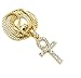 Fashion 21 Micro Pave Egyptian Ankh Cross Pendant 24