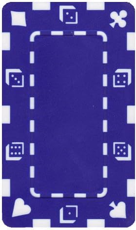 Choose Colors! 25 Rectangular Poker Chip Plaques