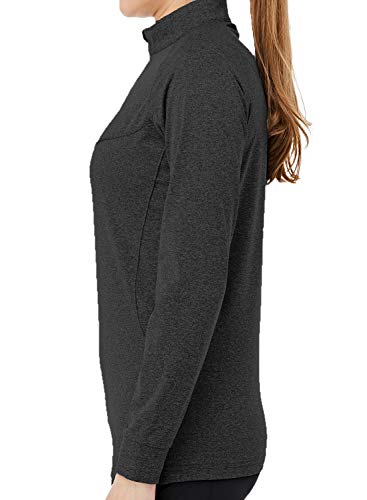 KEFITEVD Vrouwen Lange Mouw Sport Shirts Polyester Outdoor Running Sneldrogende Top Dames Zip up Sport Top Lichtgewicht - Image 4