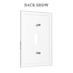 Pink Flower Butterfly 1 Gang Light Switch Plate