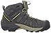 KEEN Men's Voyageur Mid Height Breathable Hiking Boots, Raven/Tawny Olive, 10
